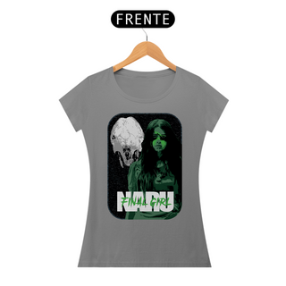 Nome do produtoCamiseta Final Girls | Naru | Predador | Baby Look