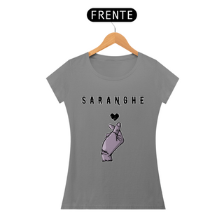 Nome do produtoCamiseta Mãozinha | Saranghe | Baby Look