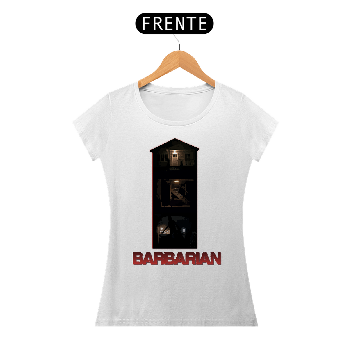 Nome do produto: Camiseta Barbarian Baby Look