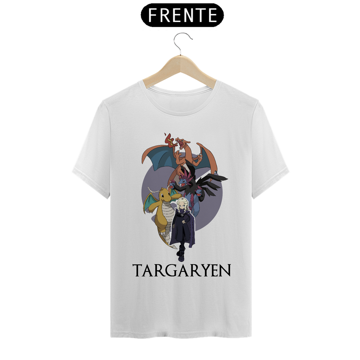 Nome do produto: Camiseta Daenerys Treinadora Pokémon | Game Of Thrones