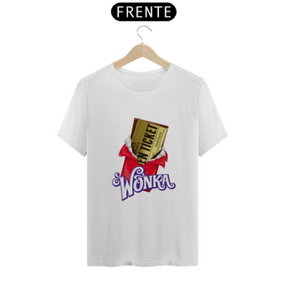 Camiseta Wonka | Golden Ticket | A Fantástica Fábrica de Chocolate