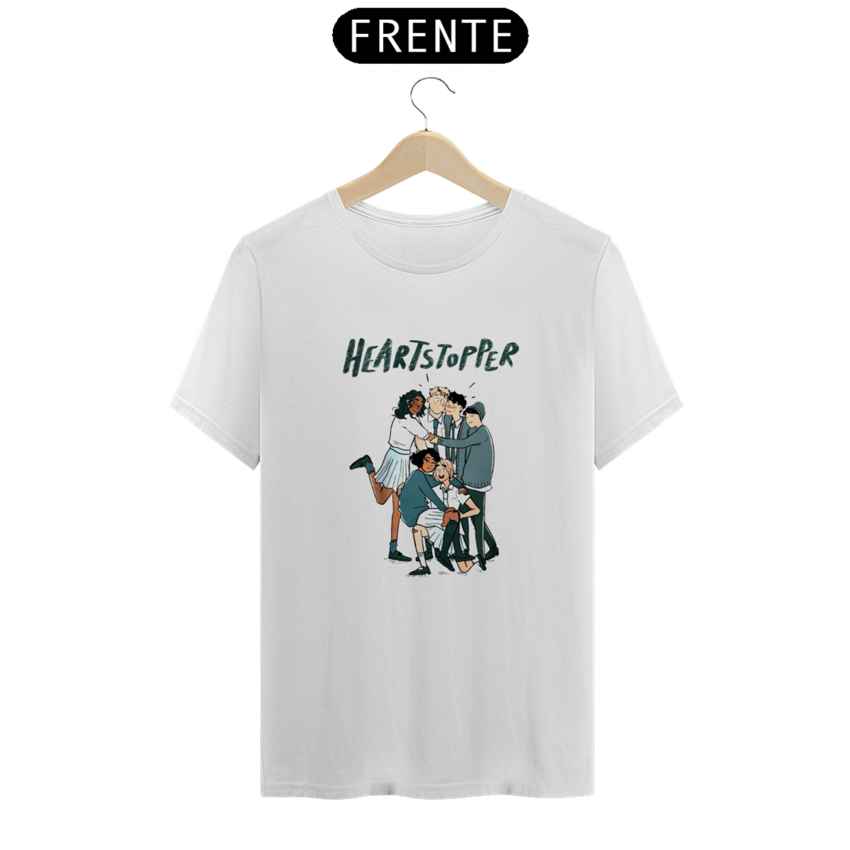 Nome do produto: Camiseta Heartstopper | Amigos