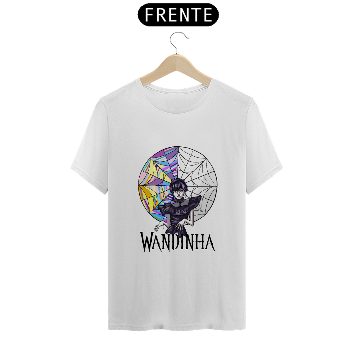 Nome do produto: Camiseta Wandinha