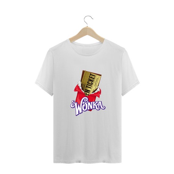 Camiseta Wonka | Plus Size | A Fantástica Fábrica de Chocolate