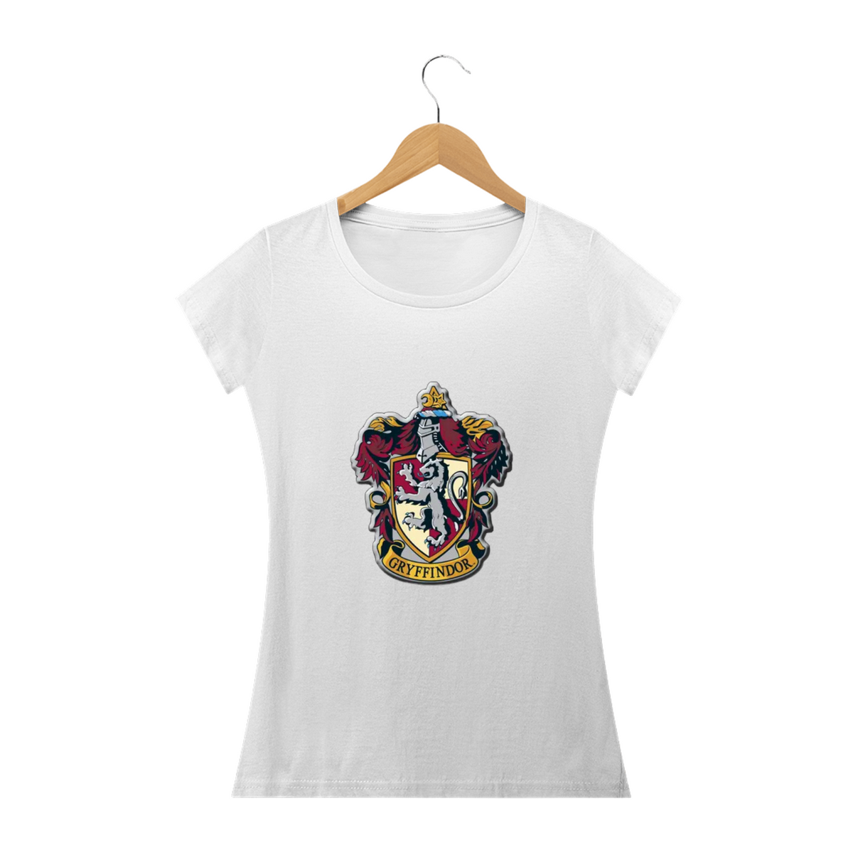 Nome do produto: Camiseta Harry Potter | Baby Look | Grifinória