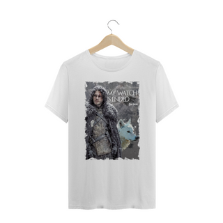 Nome do produto Camiseta Jon Snow | Game Of Thrones | Plus Size