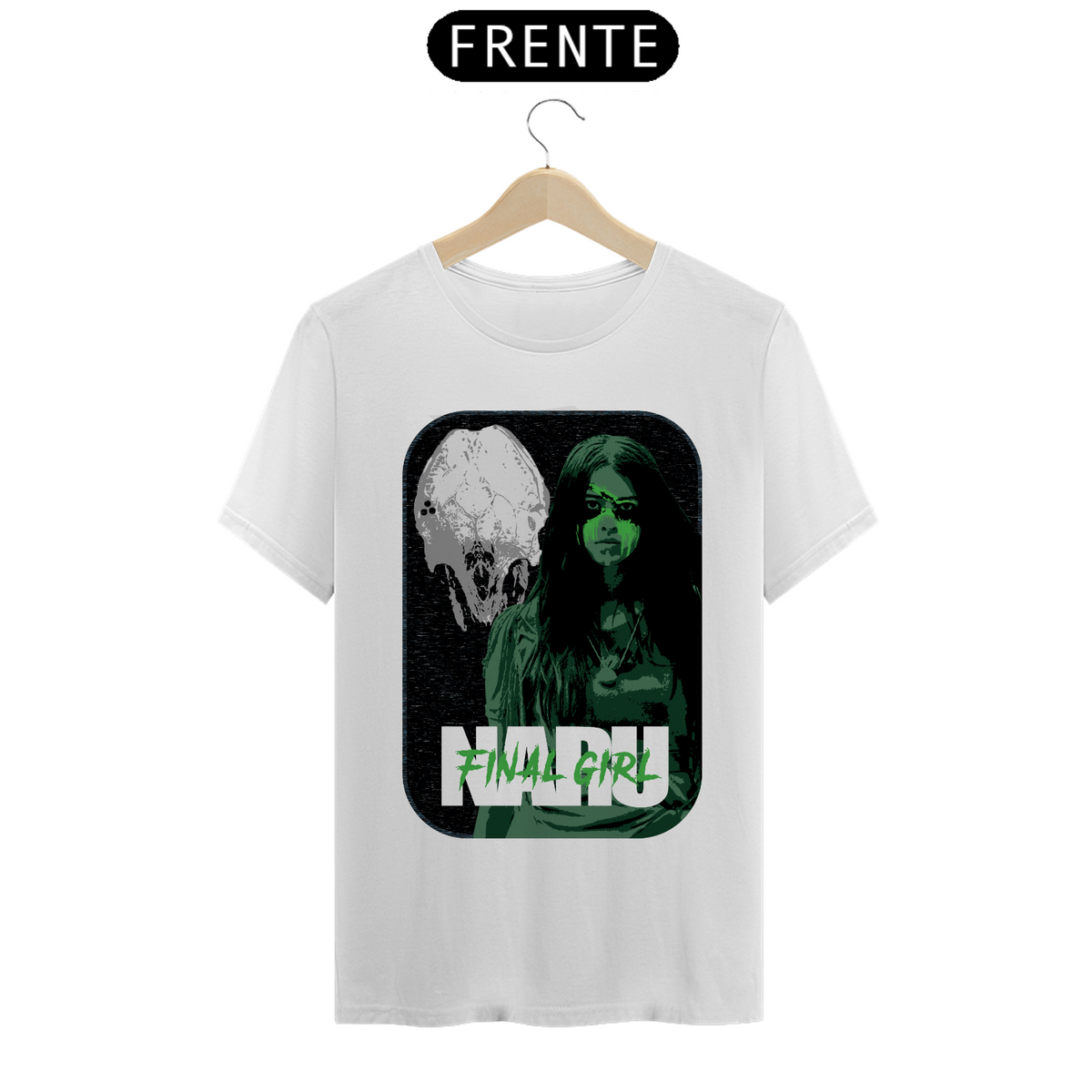 Nome do produto: Camiseta Final Girls | Naru | Predador