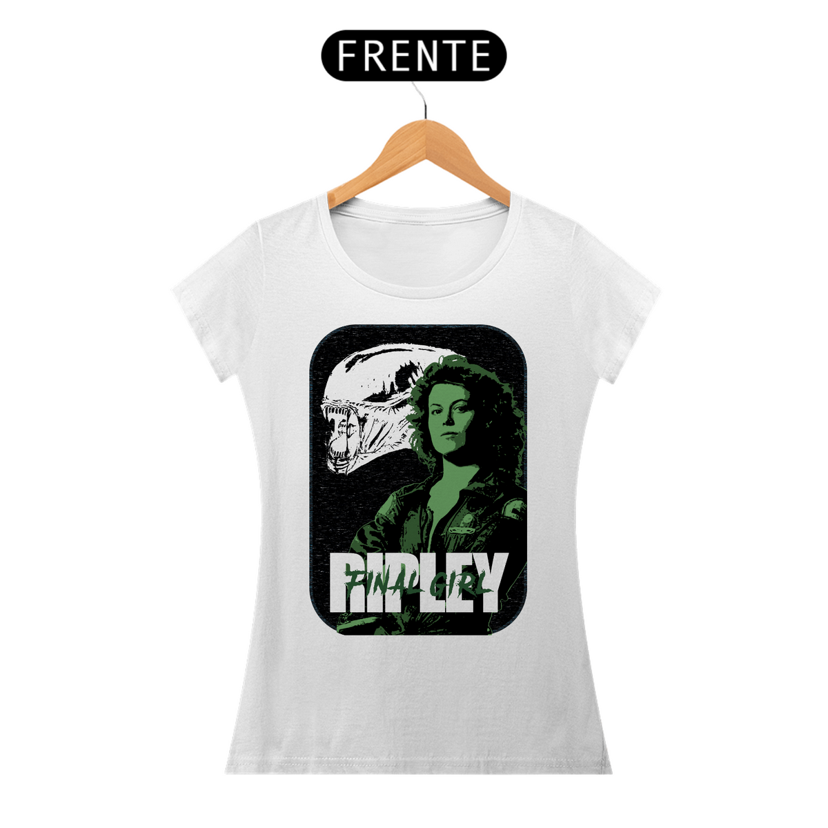 Nome do produto: Camiseta Final Girls | Ellen Ripley | Alien | Baby Look