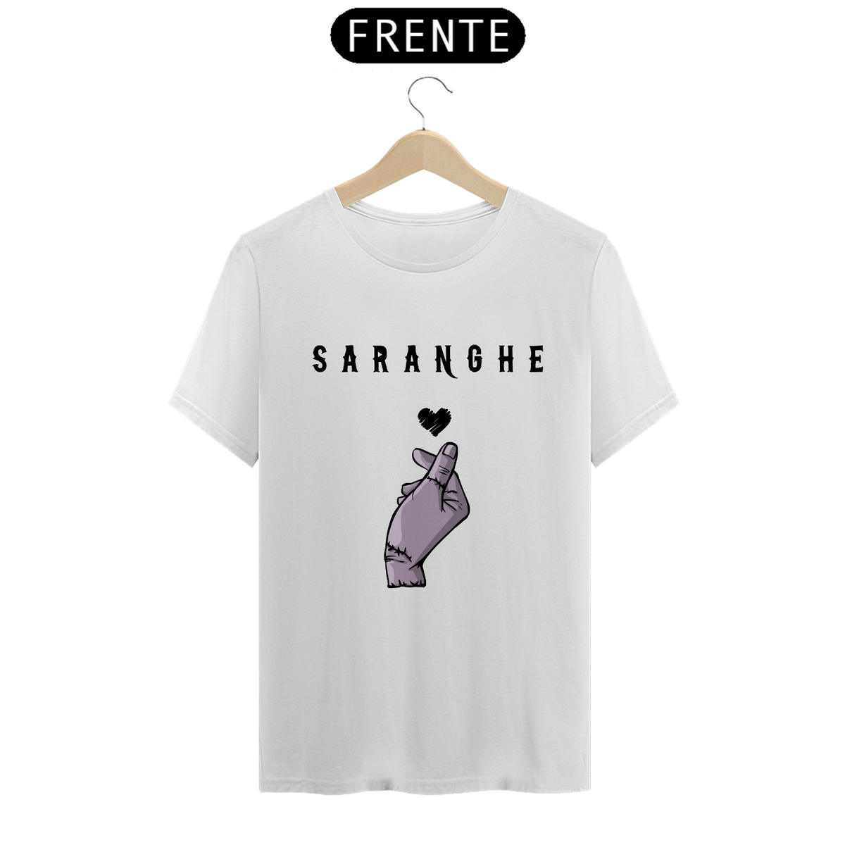 Nome do produto: Camiseta Mãozinha | Saranghe