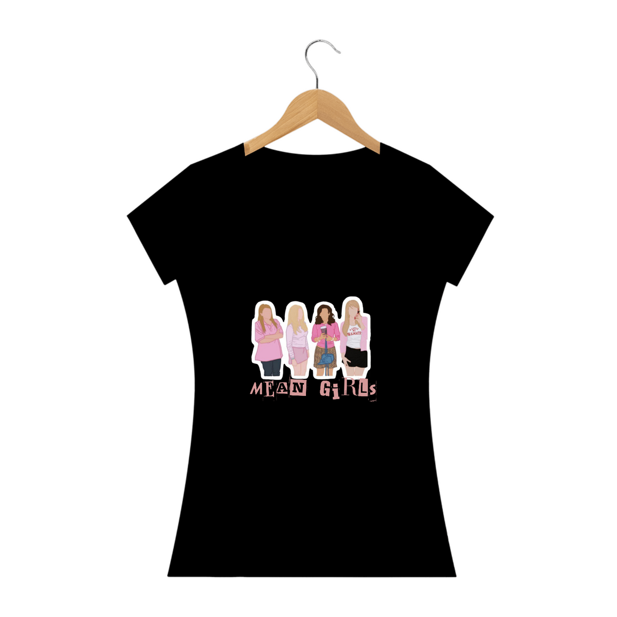 Nome do produto: Camiseta Meninas Malvadas | Baby Look | Mean Girls
