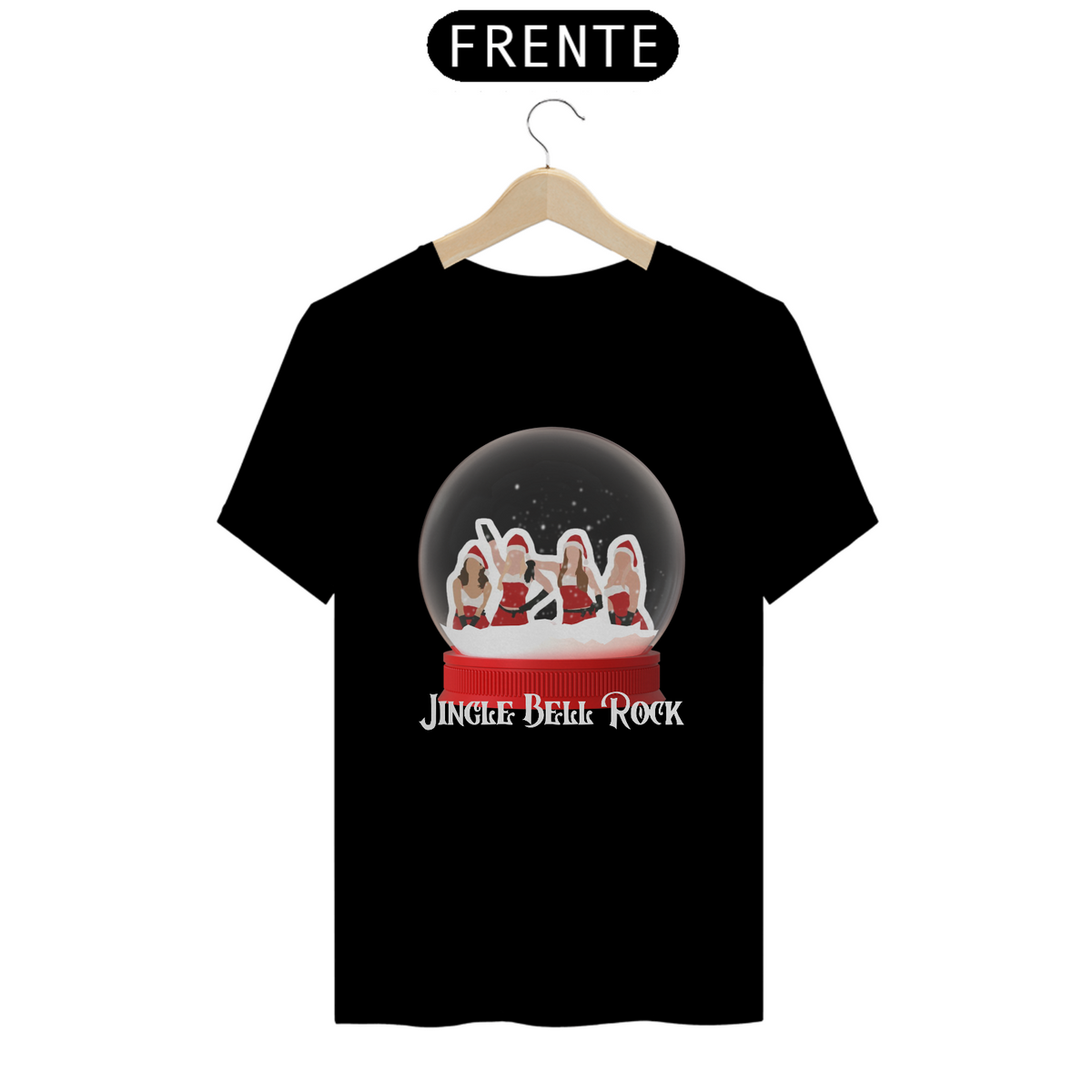 Nome do produto: Camiseta Meninas Malvadas | Jingle Bell Rock