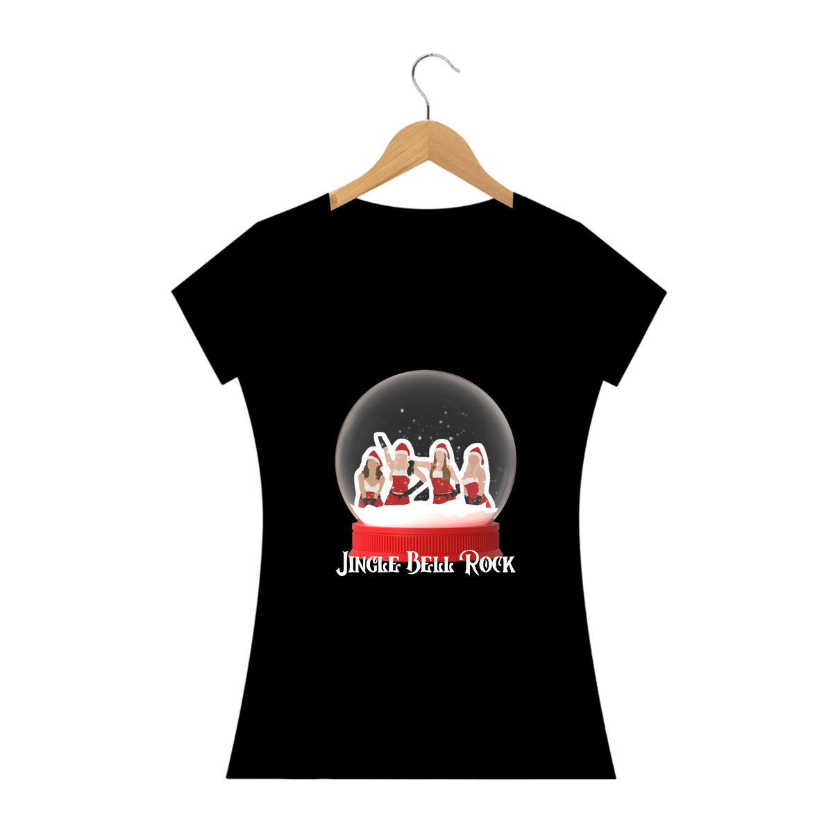 Nome do produto: Camiseta Meninas Malvadas | Baby Look | Jingle Bell Rock