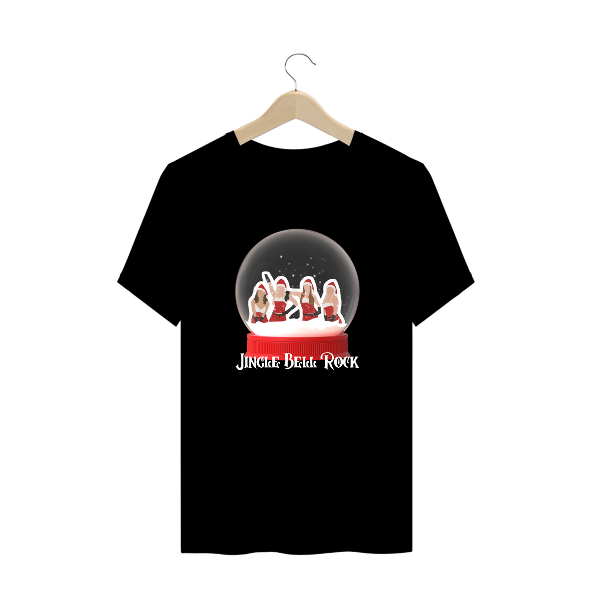 Nome do produto: Camiseta Meninas Malvadas | Plus Size | Jingle Bell Rock
