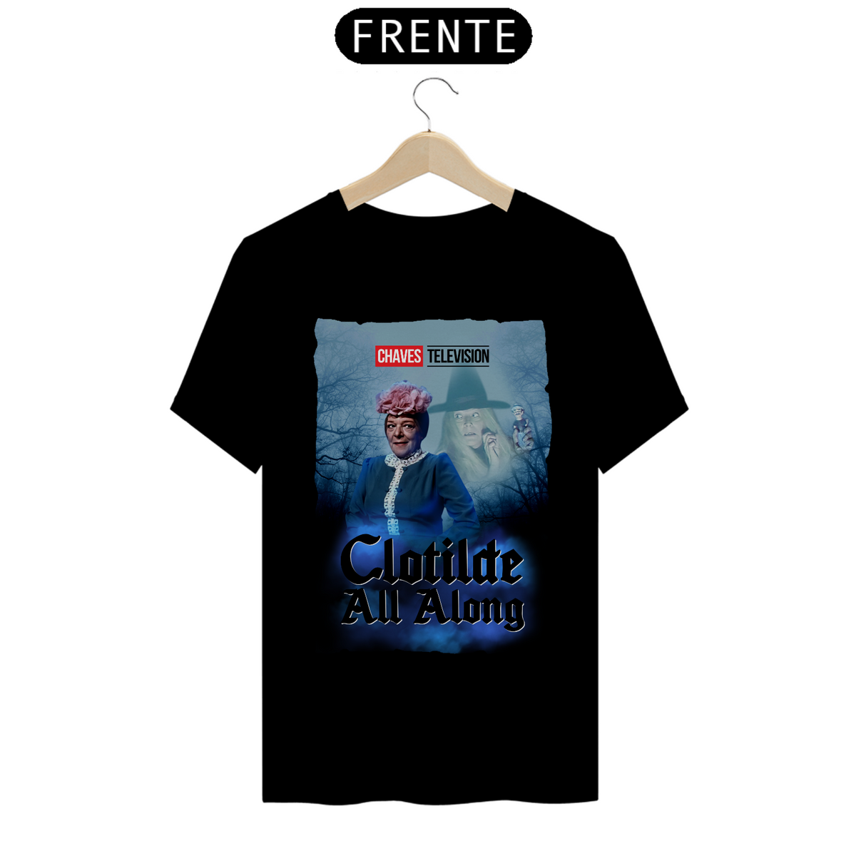 Nome do produto: Camiseta Clotilde All Along | Chaves