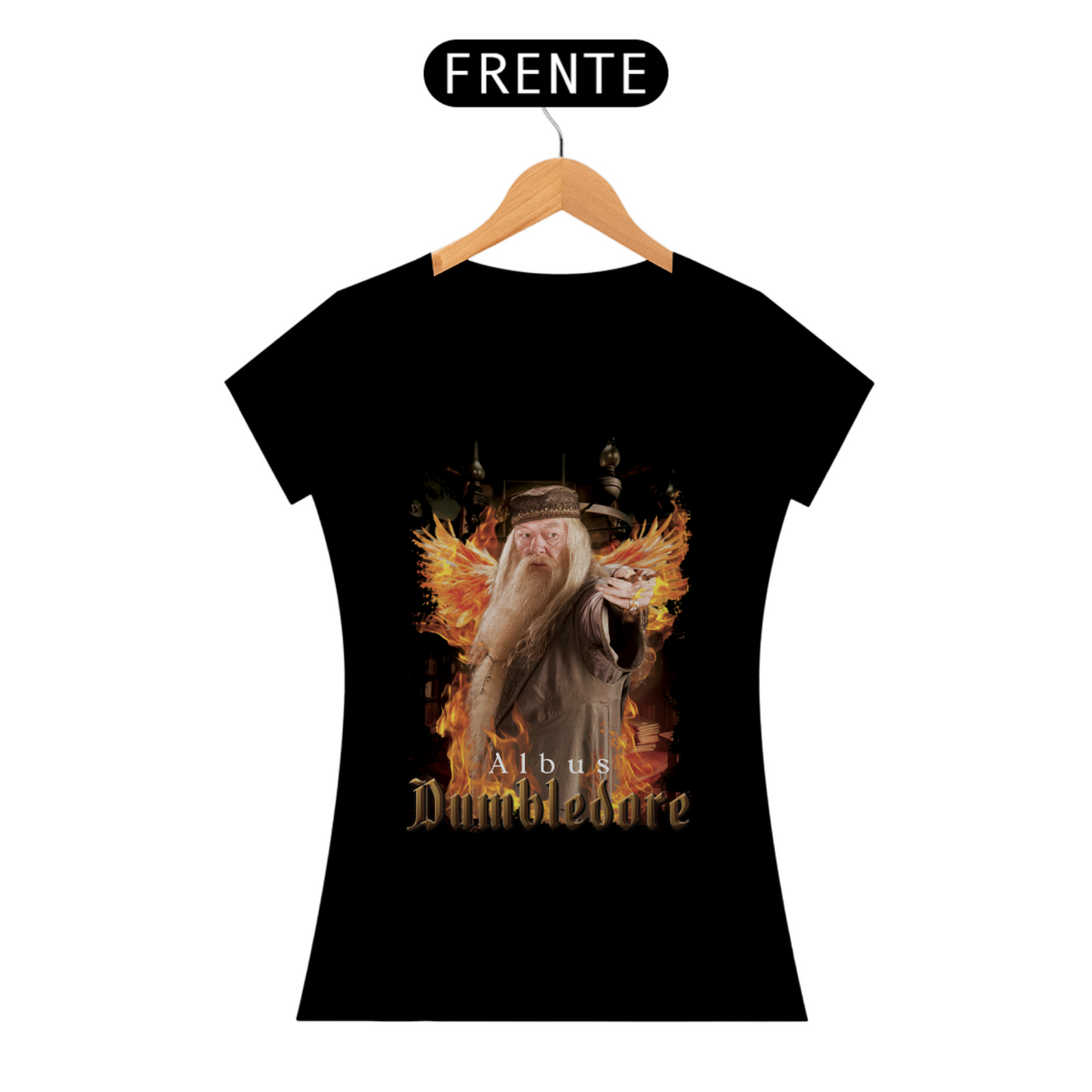 Nome do produto: Camiseta Albus Dumbledore | Harry Potter | Baby Look