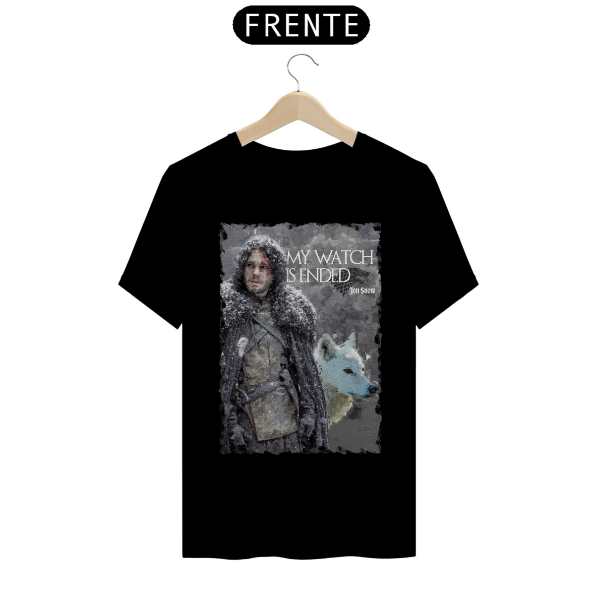 Nome do produto: Camiseta Jon Snow | Game Of Thrones