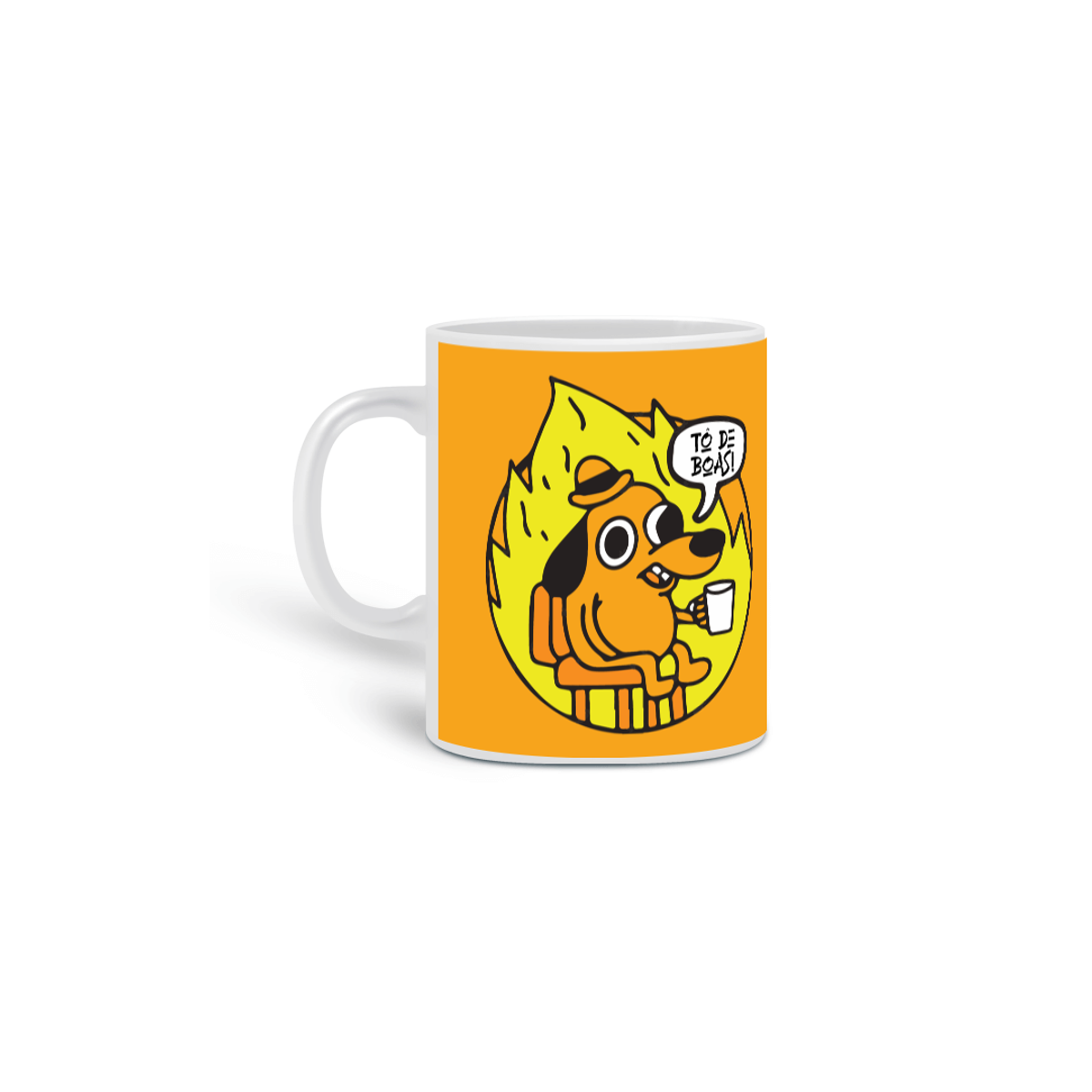 Nome do produto: CANECA TÔ DE BOAS!