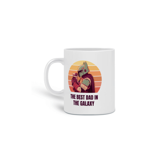 Nome do produtoCaneca - The Best Dad in The Galaxy