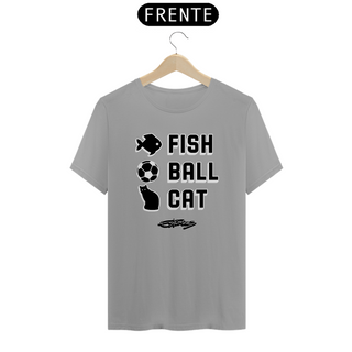 Nome do produtoCamiseta Fish Ball Cat
