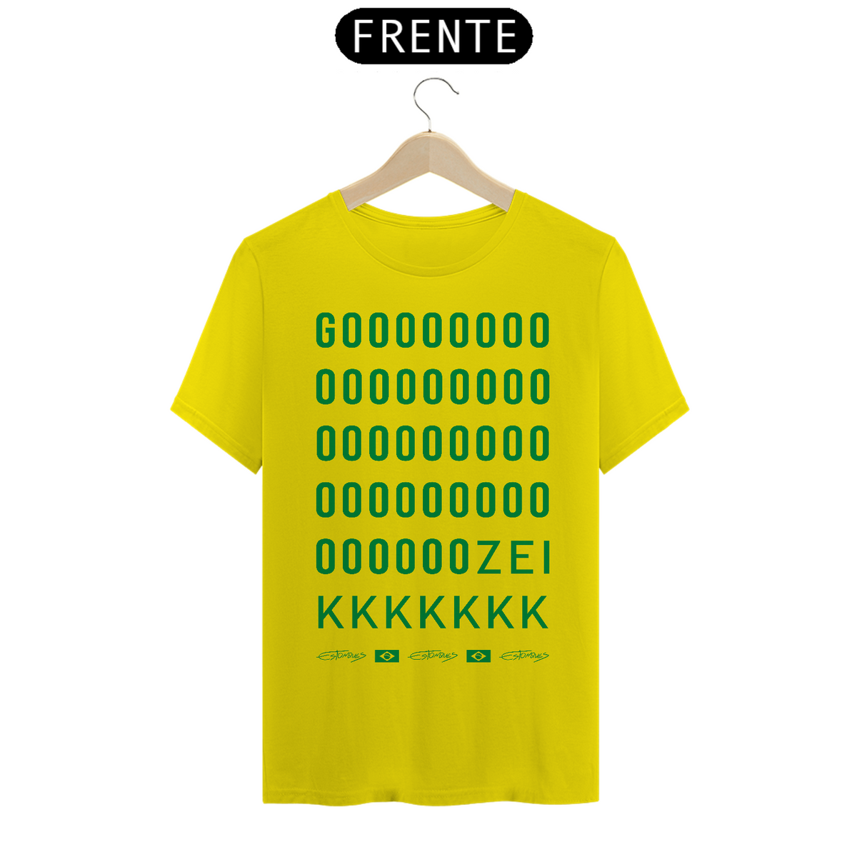 Nome do produto: Camiseta Brasil Gozei kkk