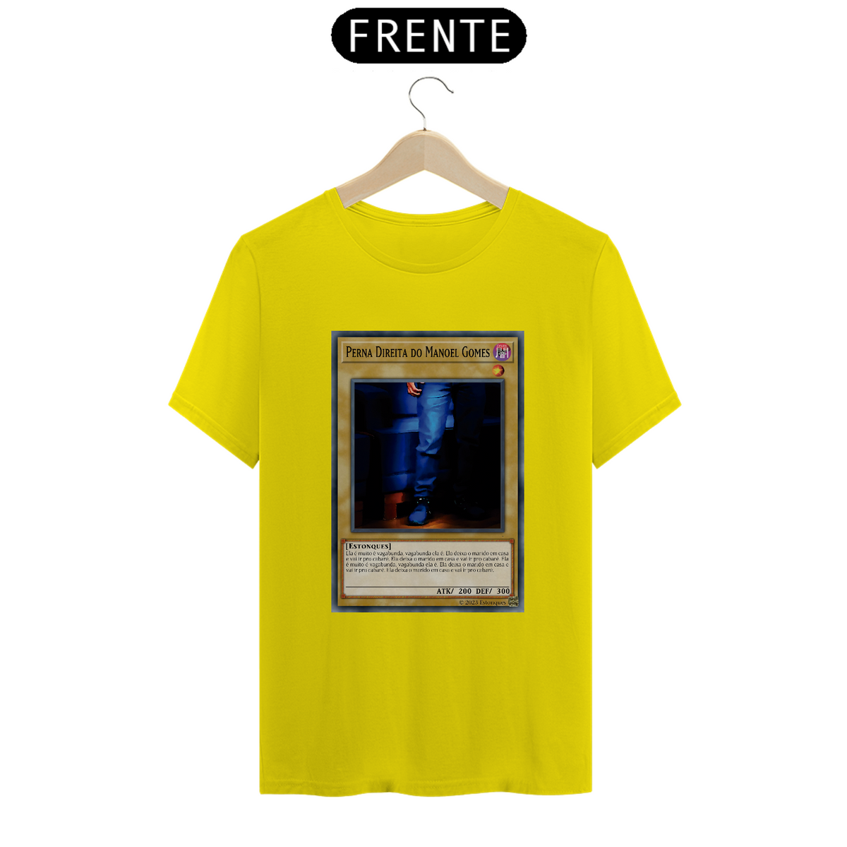 Nome do produto: Camiseta Perna Direita do Manoel Gomes