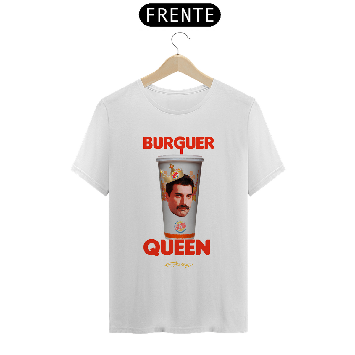 Nome do produto: Camiseta Burguer Queen