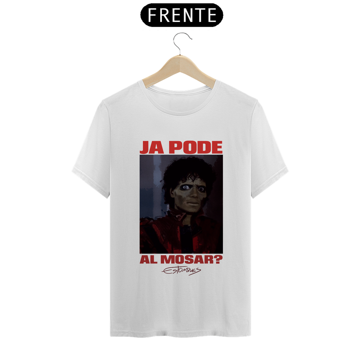 Nome do produto: Camiseta Michael Jackson Ja Pode Al Mosar ?