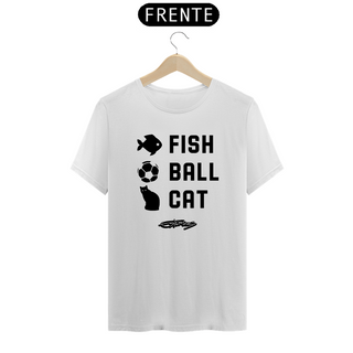 Nome do produtoCamiseta Fish Ball Cat