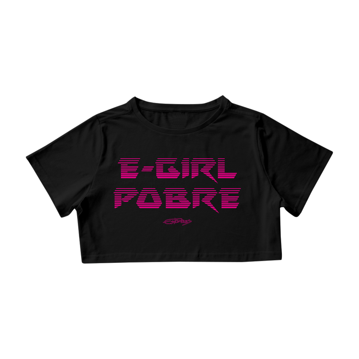 Nome do produto: Cropped E-Girl Pobre