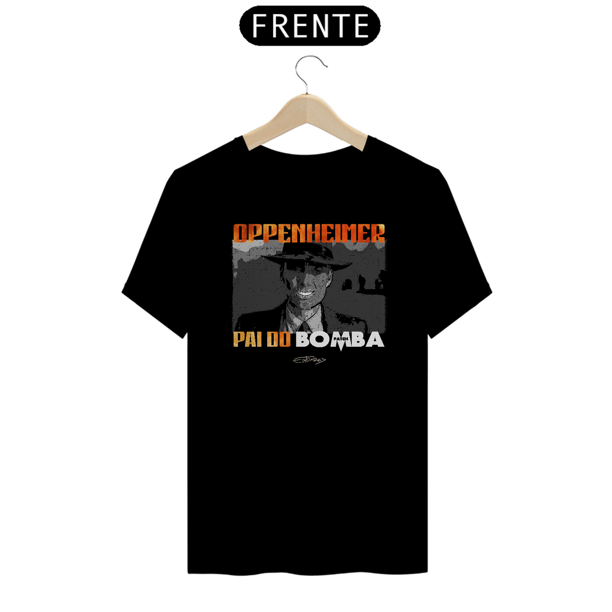 Nome do produto: Camiseta Oppenheimer Bomba Patch