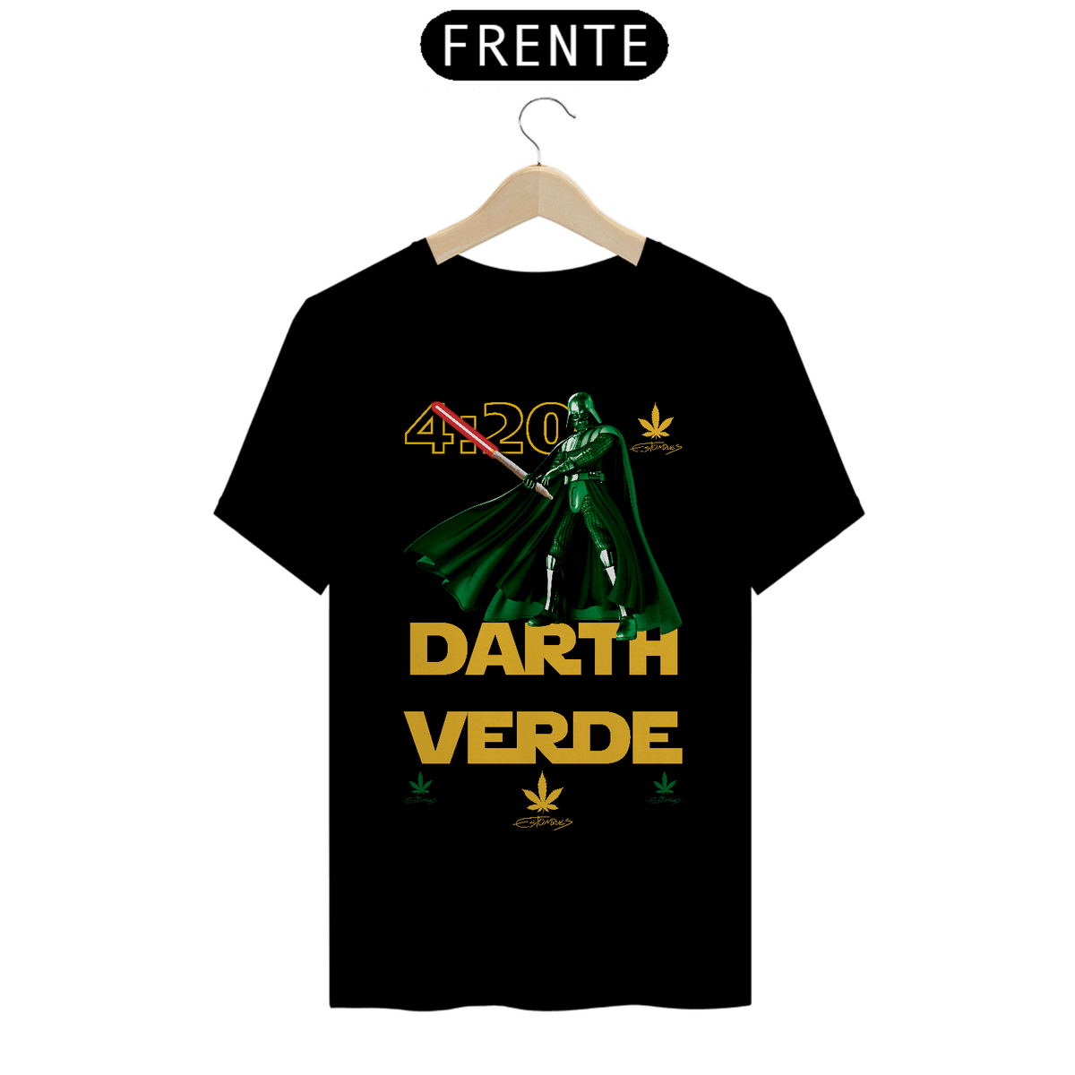 Nome do produto: Camiseta Darth Verde