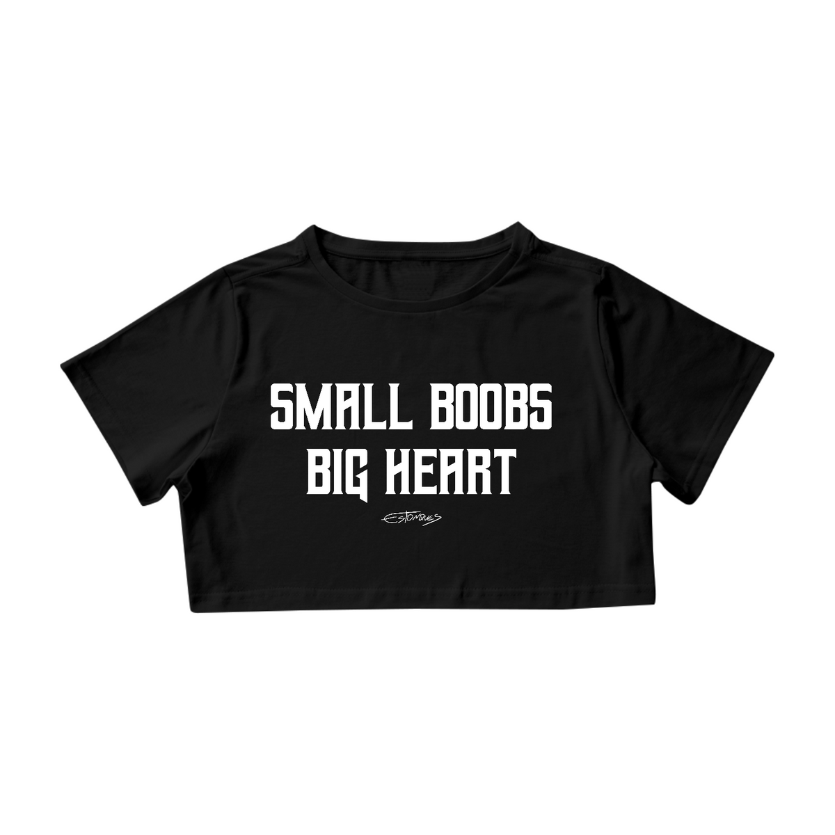 Nome do produto: Cropped Small Boobs Big Heart