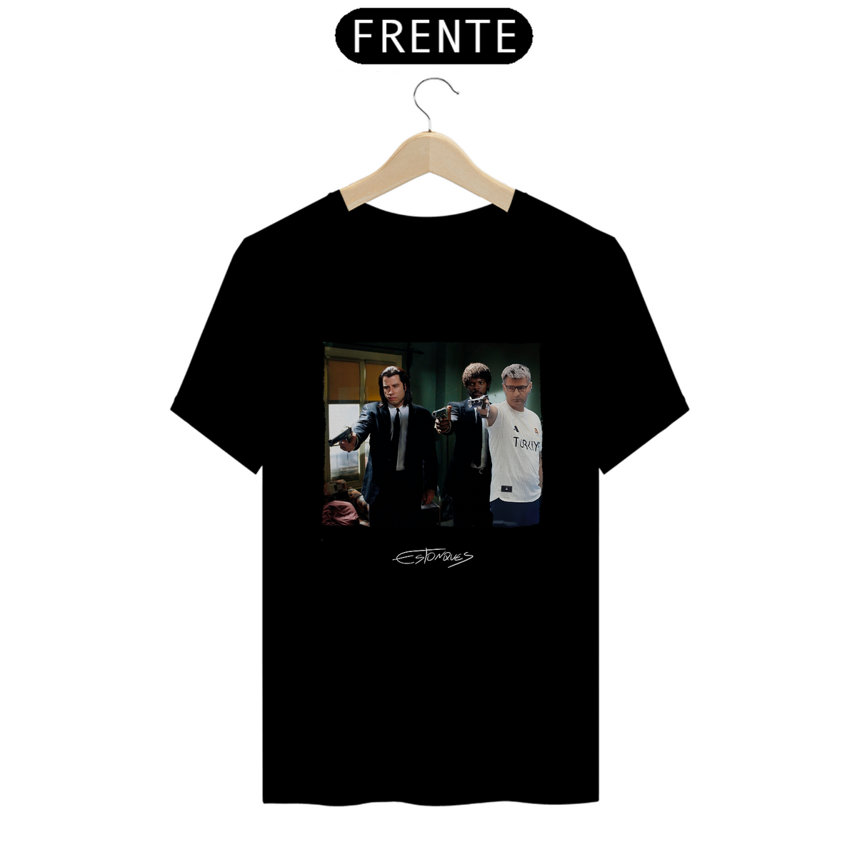 Nome do produto: Camiseta Pulp Fiction Turco Olimpiada