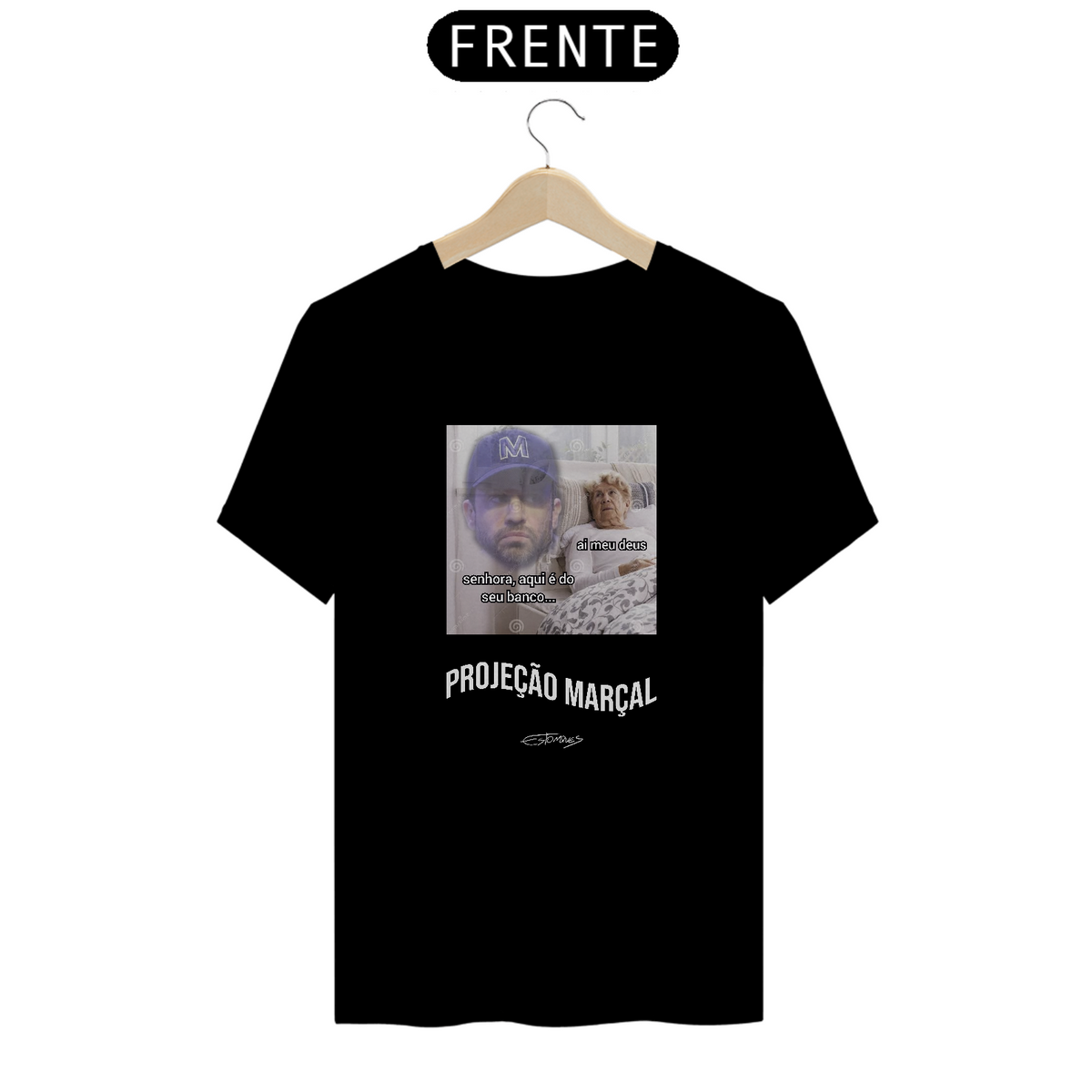 Nome do produto: Camiseta Projeção Marçal