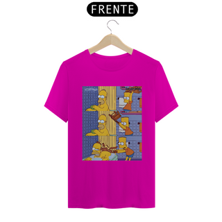 Nome do produtoCamiseta Os Simpsons Previram A Cadeirada do Datena no Marçal