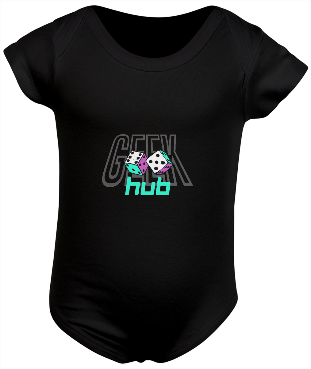 Nome do produto: Body Infantil GeekHub - 01