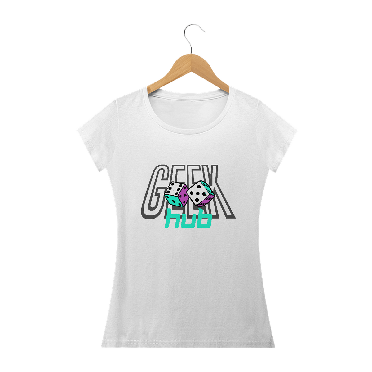 Nome do produto: Camisa GeekHub BabyLook(CLASSIC) - 01