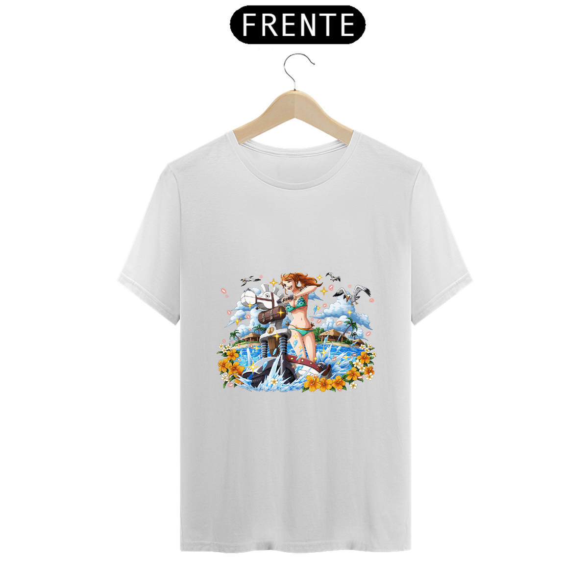 Nome do produto: Camisa Classic One Piece - Nami