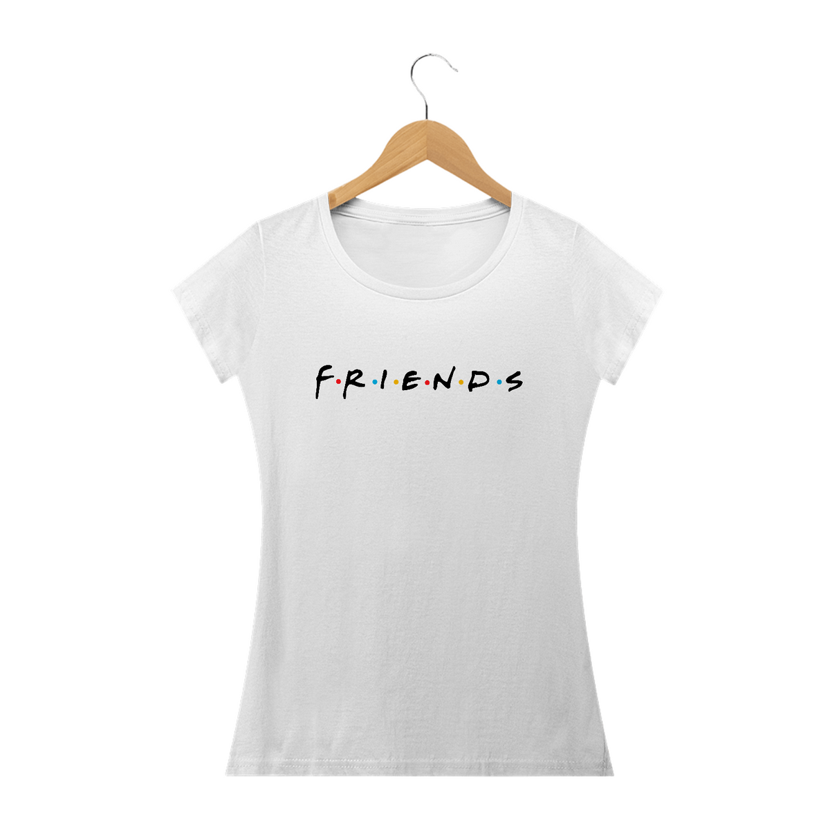 Nome do produto: Camisa Classic BabyLook Friends 02