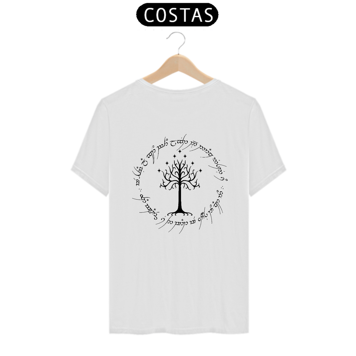 Nome do produto: Camisa Classic O Senhor dos Aneis - Gondor Tree