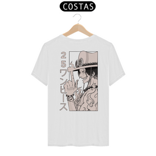 Nome do produtoCamisa Ace 25OnePiece (Arte Verso)