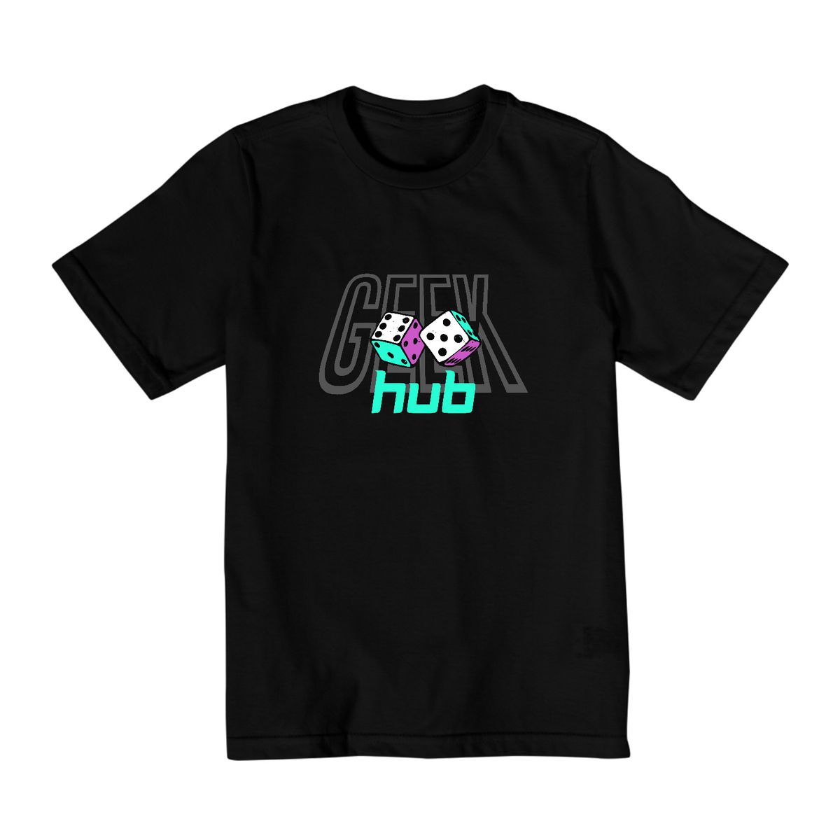 Nome do produto: Camisa GeekHub Infantil 2 a 9 - 01