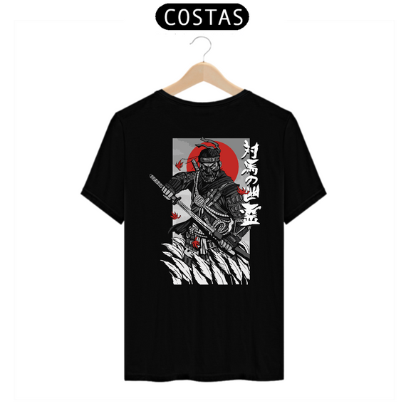 Camisa Classic Ghost of Tsushima - Black 01