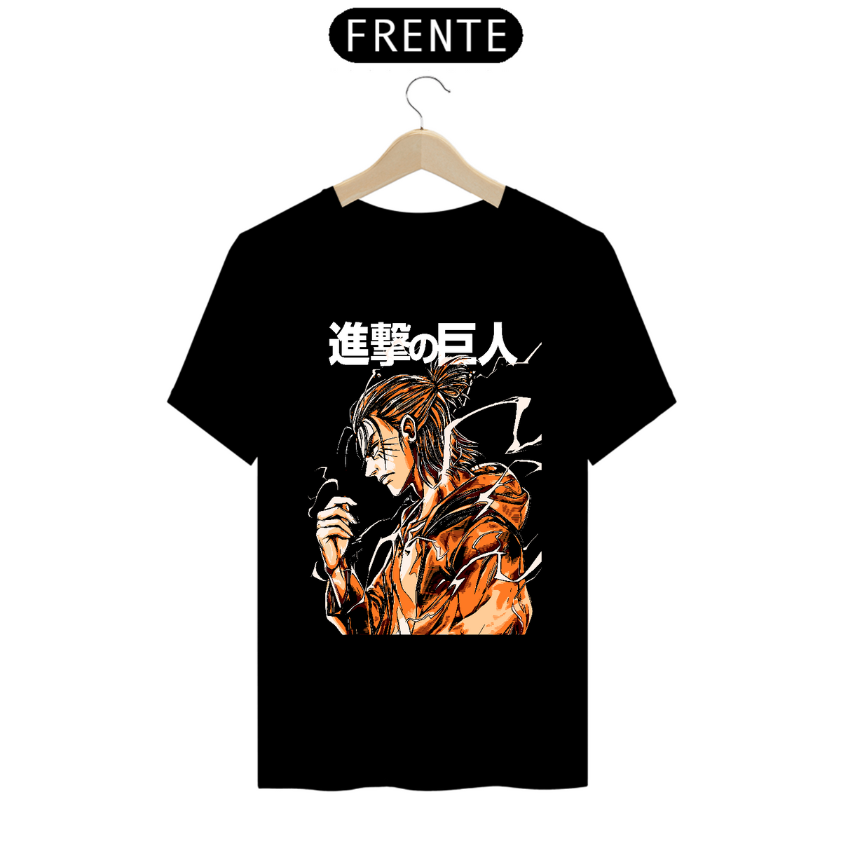 Nome do produto: Camisa AOT Eren Yeager 02