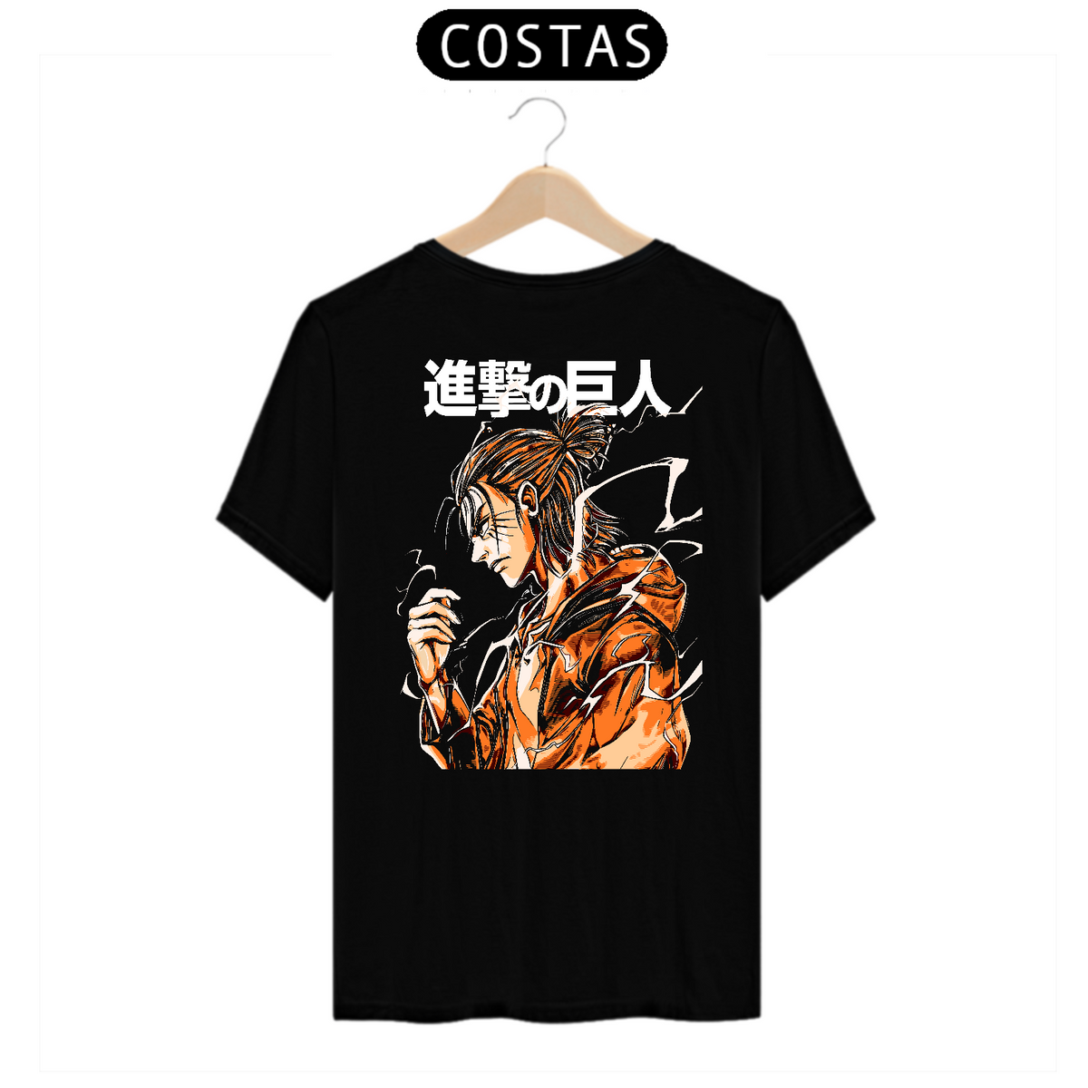 Nome do produto: Camisa AOT Eren Yeager 02