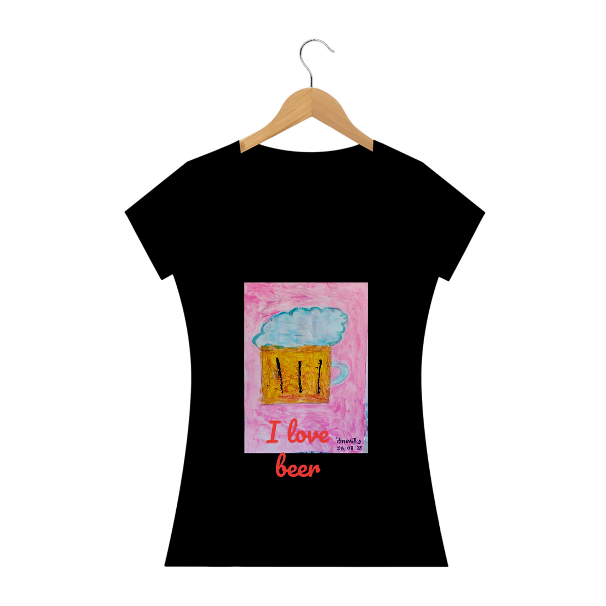 Nome do produto: Camisa beer  baby long feminina