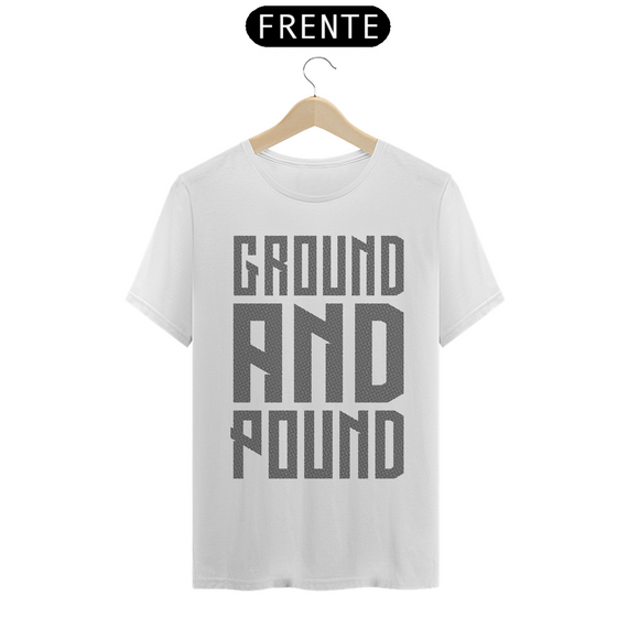 Camisa masculina - Ground and Pound (Retículado)