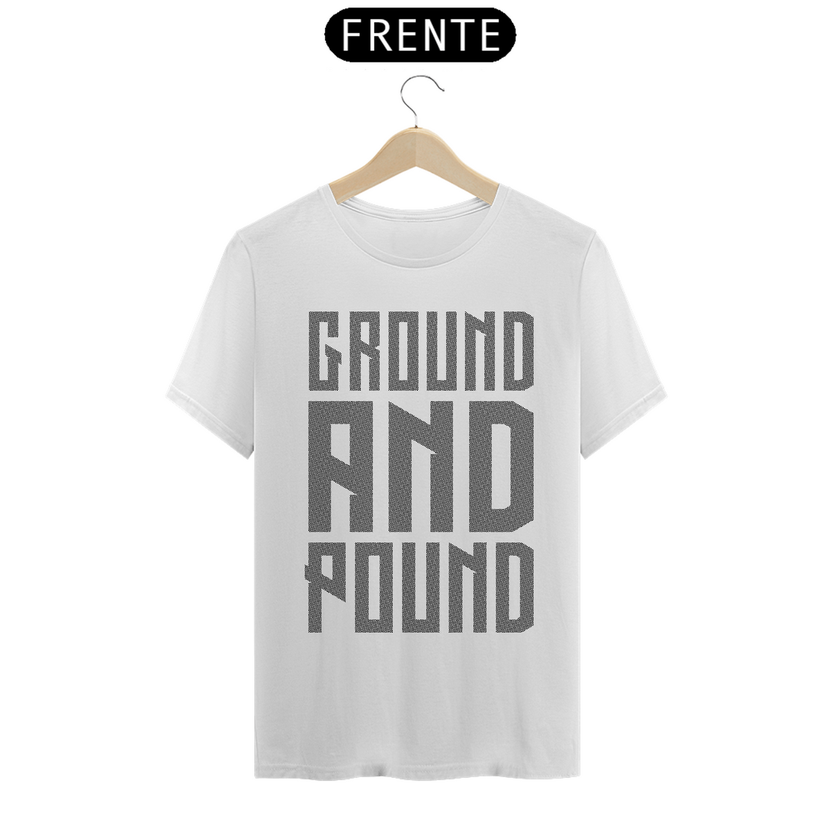 Nome do produto: Camisa masculina - Ground and Pound (Retículado)