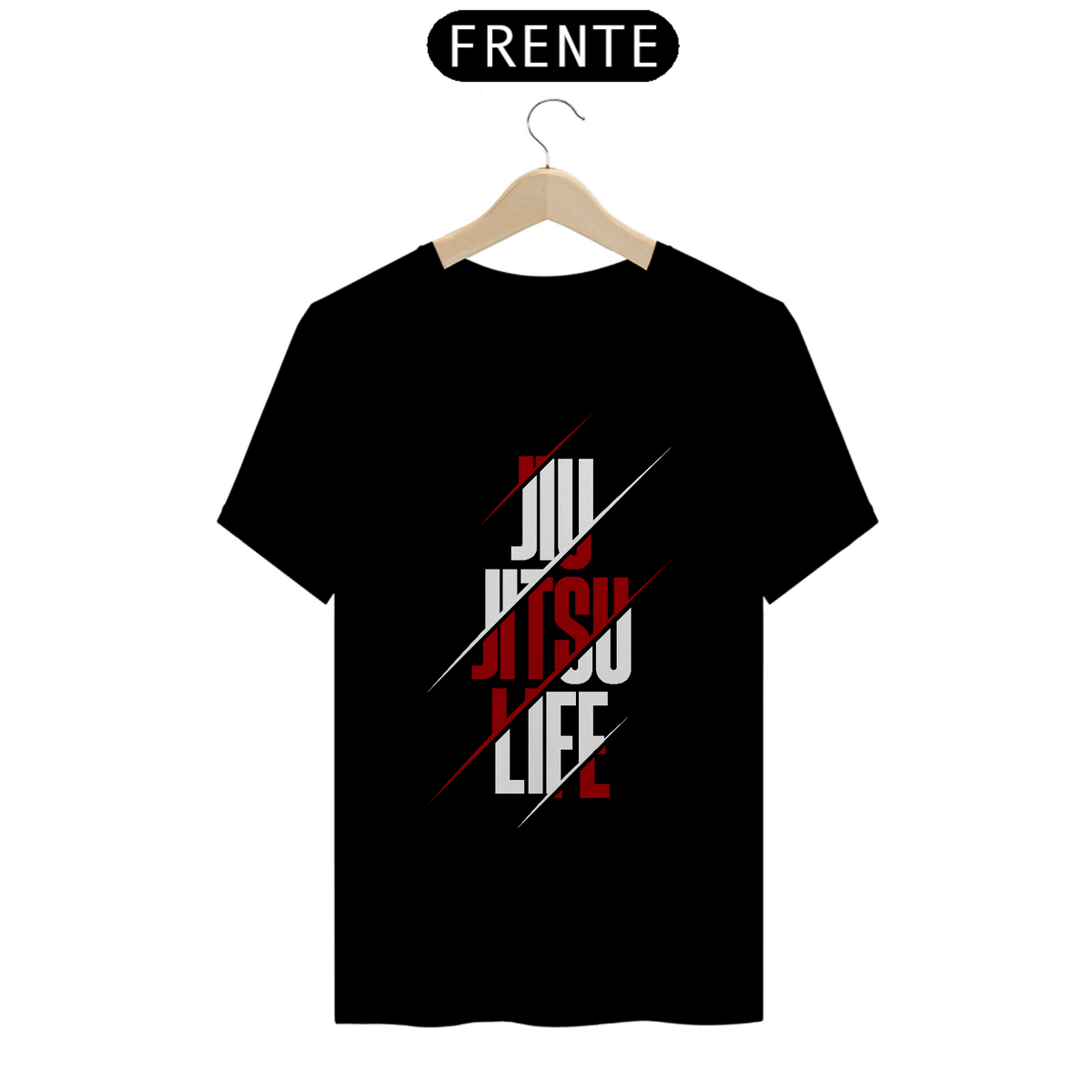 Nome do produto: Camiseta Masculina - JITSU - JIUJITSU LIFE