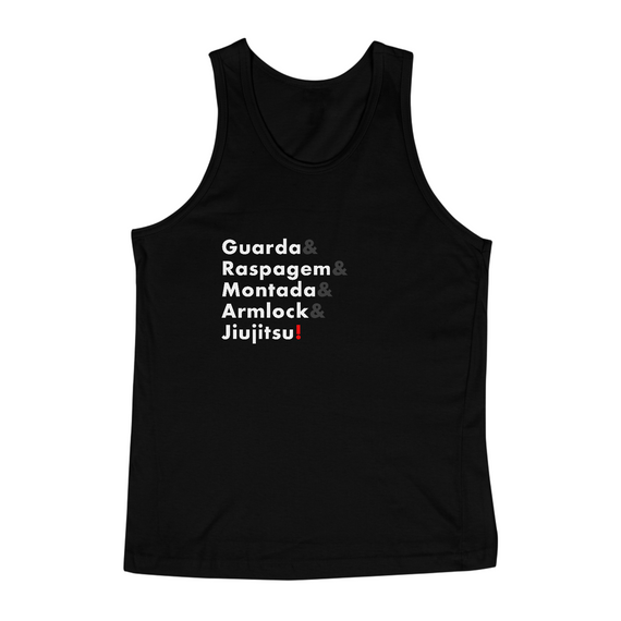 Camiseta Regata Masculina - JITSU - TUDO & JIUJITSU